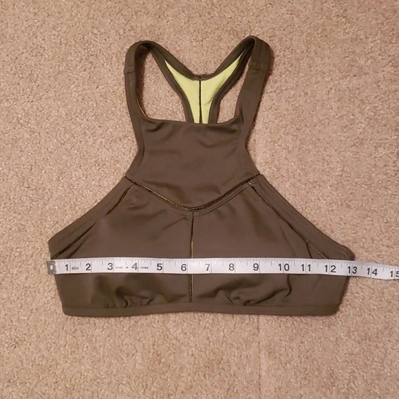 Prana Women's Hunter Green Azra Bikini Top - Picture 6 of 7